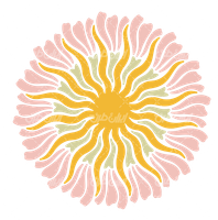 وکتور برداری نشان خورشید همراه با نماد خورشید و المان طراحی