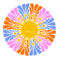 وکتور برداری نشان خورشید همراه با نماد خورشید و المان طراحی