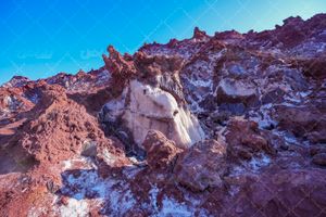 رویشگاه زیبایی و اسرارآمیز: کوه الهه نمک هرمز