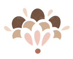 وکتور برداری عناصر طراحی همراه با المان طراحی و رنگ آمیزی