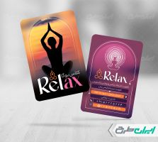 طرح کارت ویزیت باشگاه یوگا