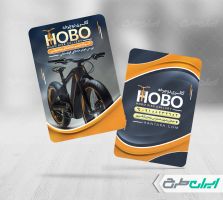 طرح لایه باز کارت ویزیت دوچرخه فروشی