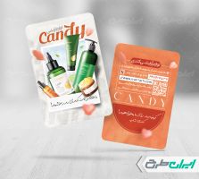 طرح کارت ویزیت فروشگاه لوازم آرایشی