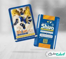 طرح لایه باز کارت ویزیت جوراب فروشی