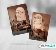 کارت ویزیت طراحی دکوراسیون داخلی