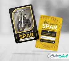 کارت ویزیت دوچرخه فروشی