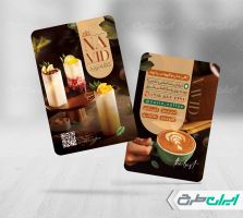 طرح کارت ویزیت کافی شاپ و کافه قهوه