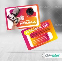 طرح لایه باز کارت ویزیت آموزشگاه عکاسی