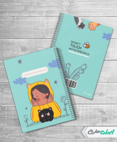 طرح لایه باز جلد دفتر