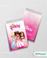 طرح لایه باز جلد دفترچه دخترانه