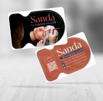 طرح لایه باز کارت ویزیت خدمات کاشت مژه