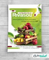 طرح تراکت میوه فروشی