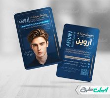 کارت ویزیت آرایشگاه مردانه
