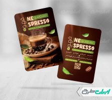 کارت ویزیت کافی شاپ و کافه قهوه