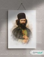 طرح نقاشی دیجیتال میرزا کوچک خان جنگلی