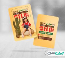 کارت ویزیت فروشگاه پوشاک بچگانه