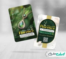 طرح لایه باز کارت ویزیت طلا فروشی