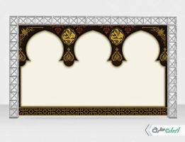 طرح بنر شهادت امام هادی (ع)