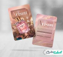 طرح کارت ویزیت عطر فروشی