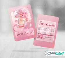 طرح لایه باز کارت ویزیت عطر فروشی