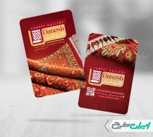 طرح لایه باز کارت ویزیت فرش فروشی