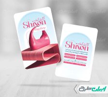 طرح کارت ویزیت فروشگاه کیف و کفش