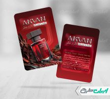 طرح لایه باز کارت ویزیت عطر فروشی