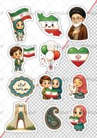 طرح برچسب ایران