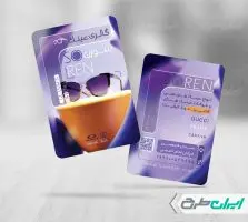 طرح کارت ویزیت عینک فروشی