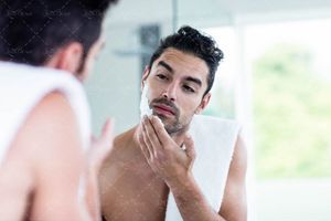 آرایشگاه مردانه پیرایش اصلاح صورت خمیر ریش