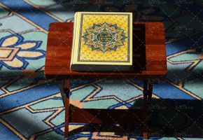 قرآن کتاب آسمانی کلام وحی رحل قرآن مسجد 8