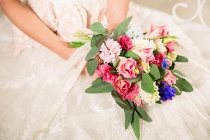 مزون عروس دسته گل لباس عروس 3