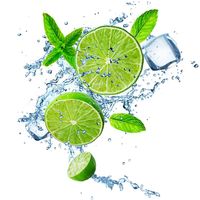 لیمو نعناع یخ ترکیبات آبمیوه