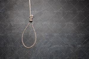 طناب دار مجازات خودکشی