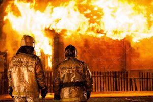 آتش سوزی خانه احتراق حادثه آتش نشانی 6