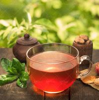 چای گیاهی چای سبز نوشیدنی گرم فنجان چای