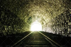 ریل قطار تونل راه آهن مسافربری
