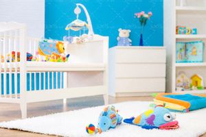 طراحی داخلی اتاق کودک سرویس خواب کودک