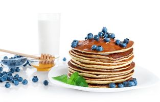 عسل قاشق چوبی عسل نان عسلی
