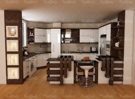 کابینت سازی طراحی و دکوراسیون آشپزخانه 4