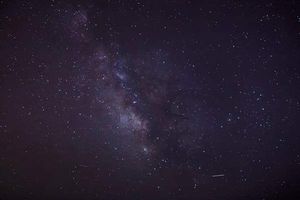 کهکشان آسمان شب فضا فضانوردی