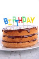 کیک تولد قنادی شیرینی پزی کیک خامه ای