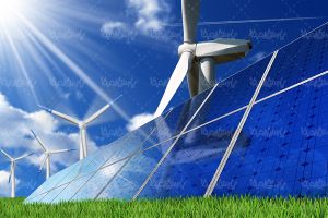 انرژی پاک انرژی خورشید انرژی باد