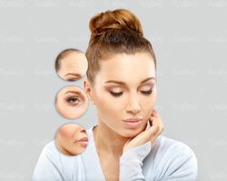سالن آرایش چهره زن کلینیک پوست
