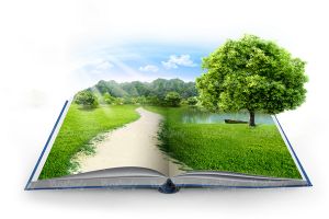 کتاب منظره روز درختکاری چشم انداز