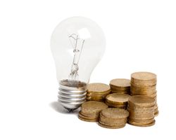 لامپ پر مصرف لامپ صد وات سکه پول