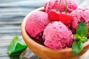 بستنی شاد بستنی میوه ای بستنی اسکوپ