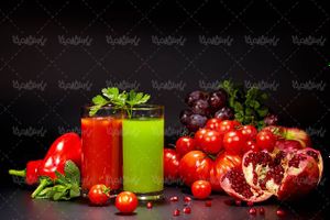 آبمیوه طبیعی شیشه آب میوه لیوان تزئین شده آب میوه18