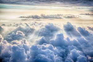 منظره بالای ابرها چشم انداز انبوه ابر توده های ابر 32