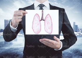 پزشکی عکس ریه شش دستگاه تنفس بدن1